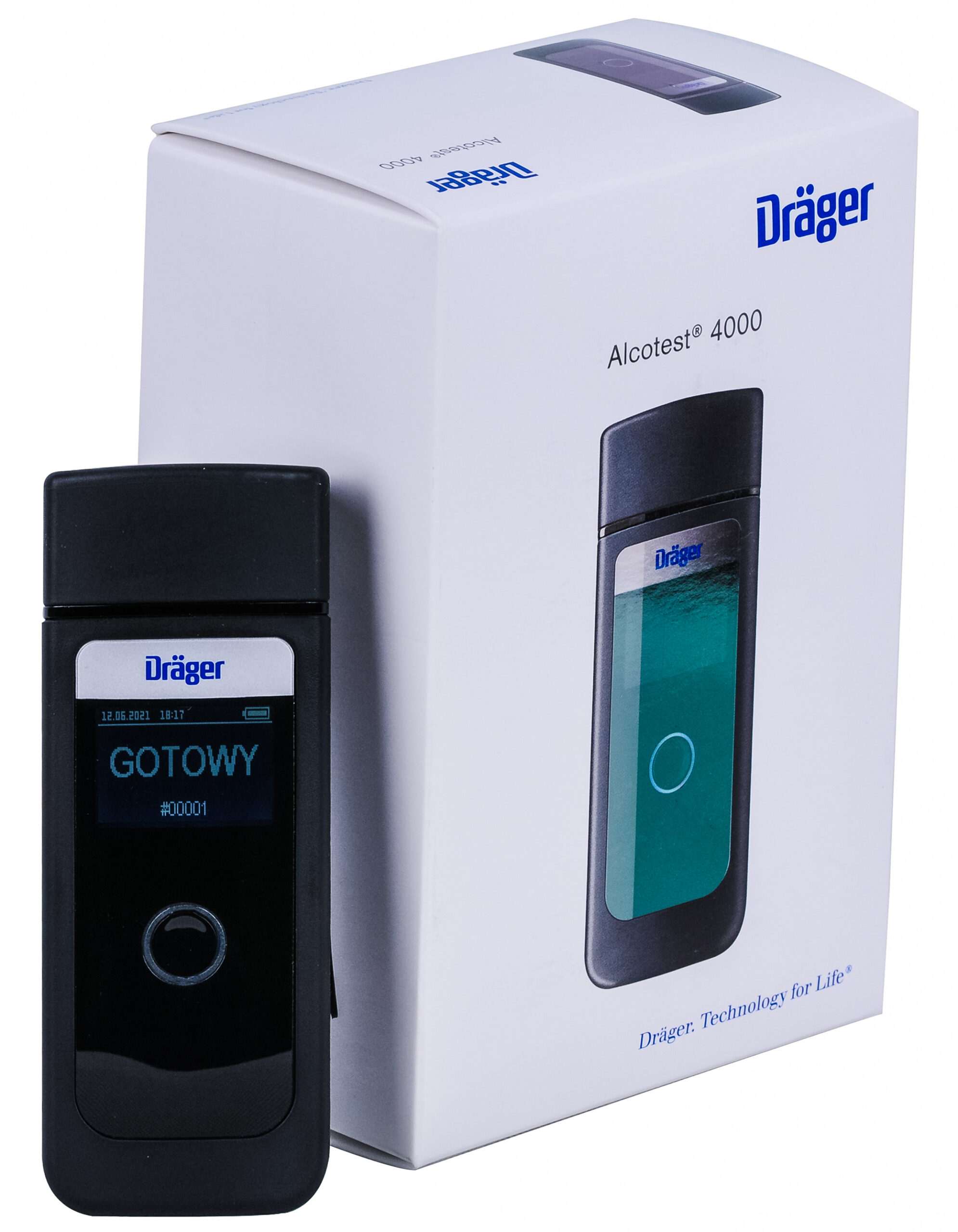 Alkomat Dräger Alcotest 4000 + Certyfikat Adiustacji + serwis - obrazek 4