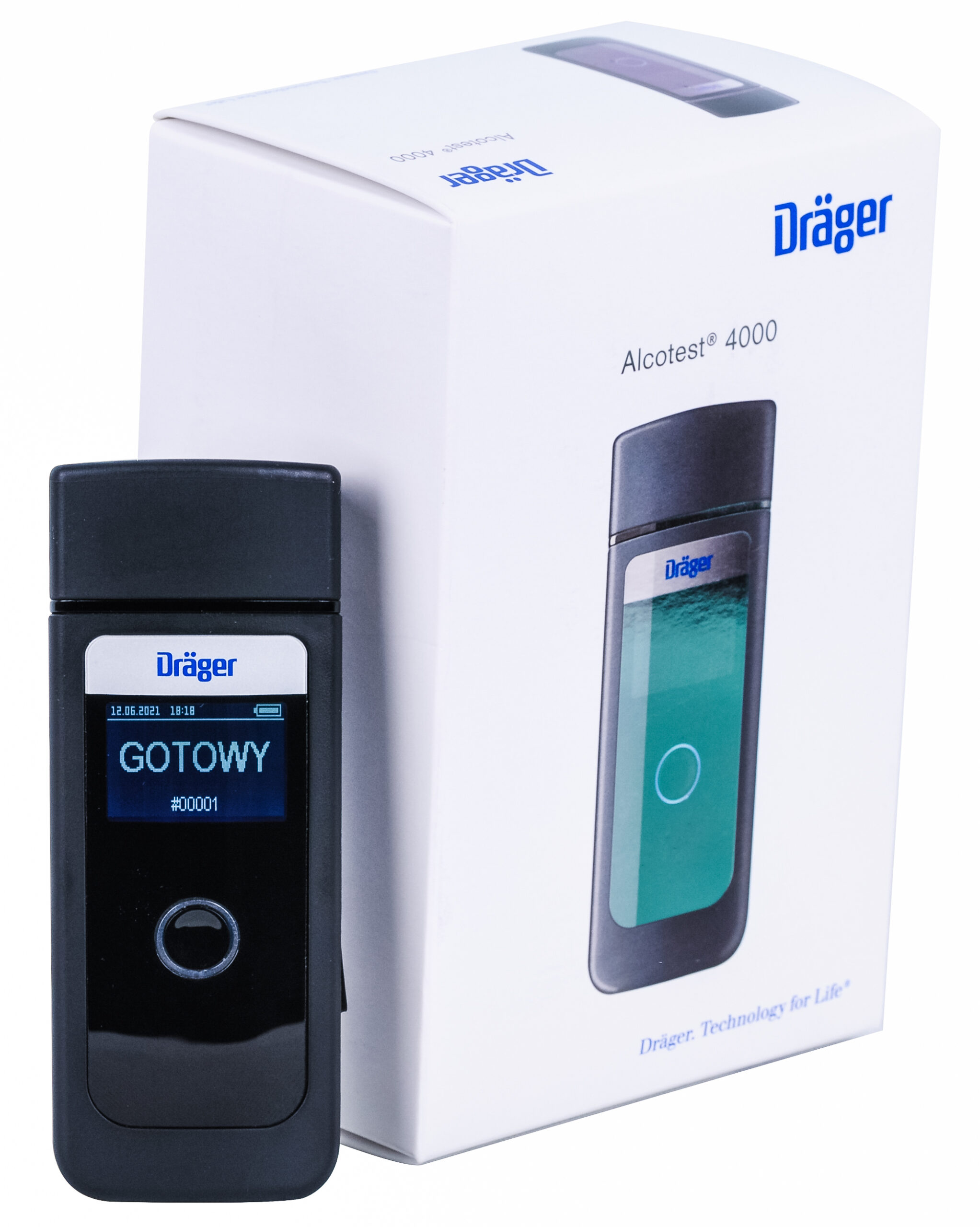Alkomat Dräger Alcotest 4000 + Certyfikat Adiustacji + serwis - obrazek 5