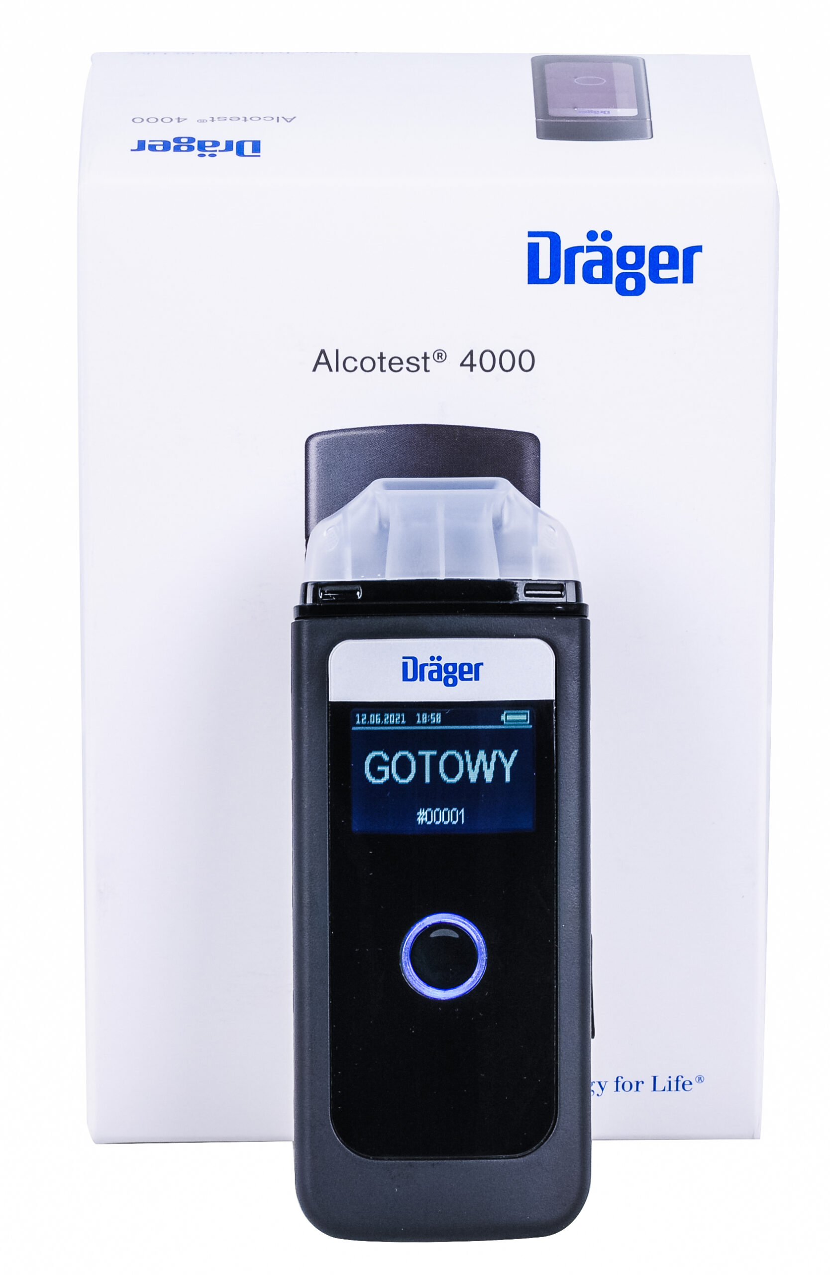 Alkomat Dräger Alcotest 4000 + Certyfikat Adiustacji + serwis - obrazek 7
