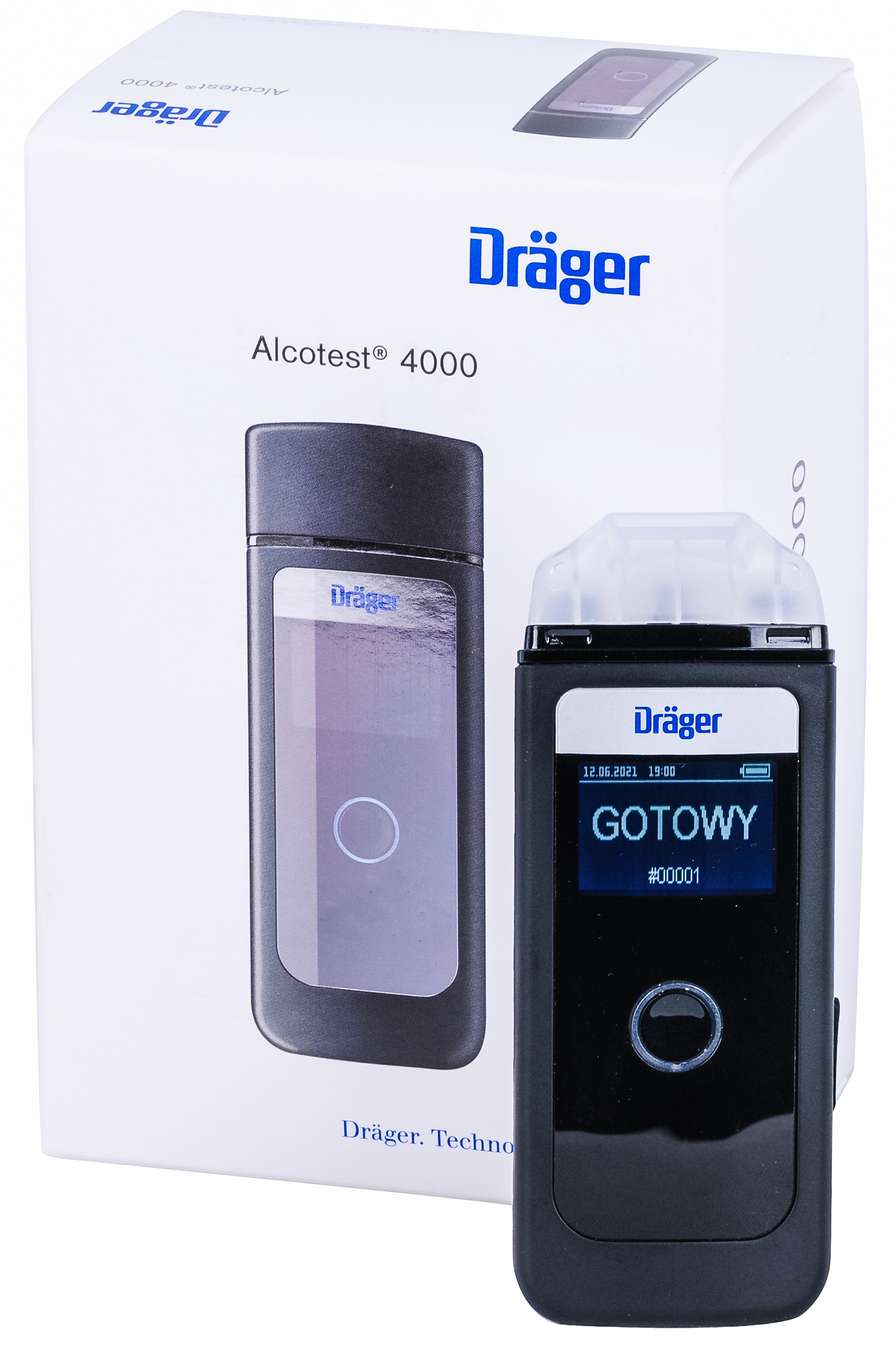 Alkomat Dräger Alcotest 4000 + Certyfikat Adiustacji + serwis - obrazek 9