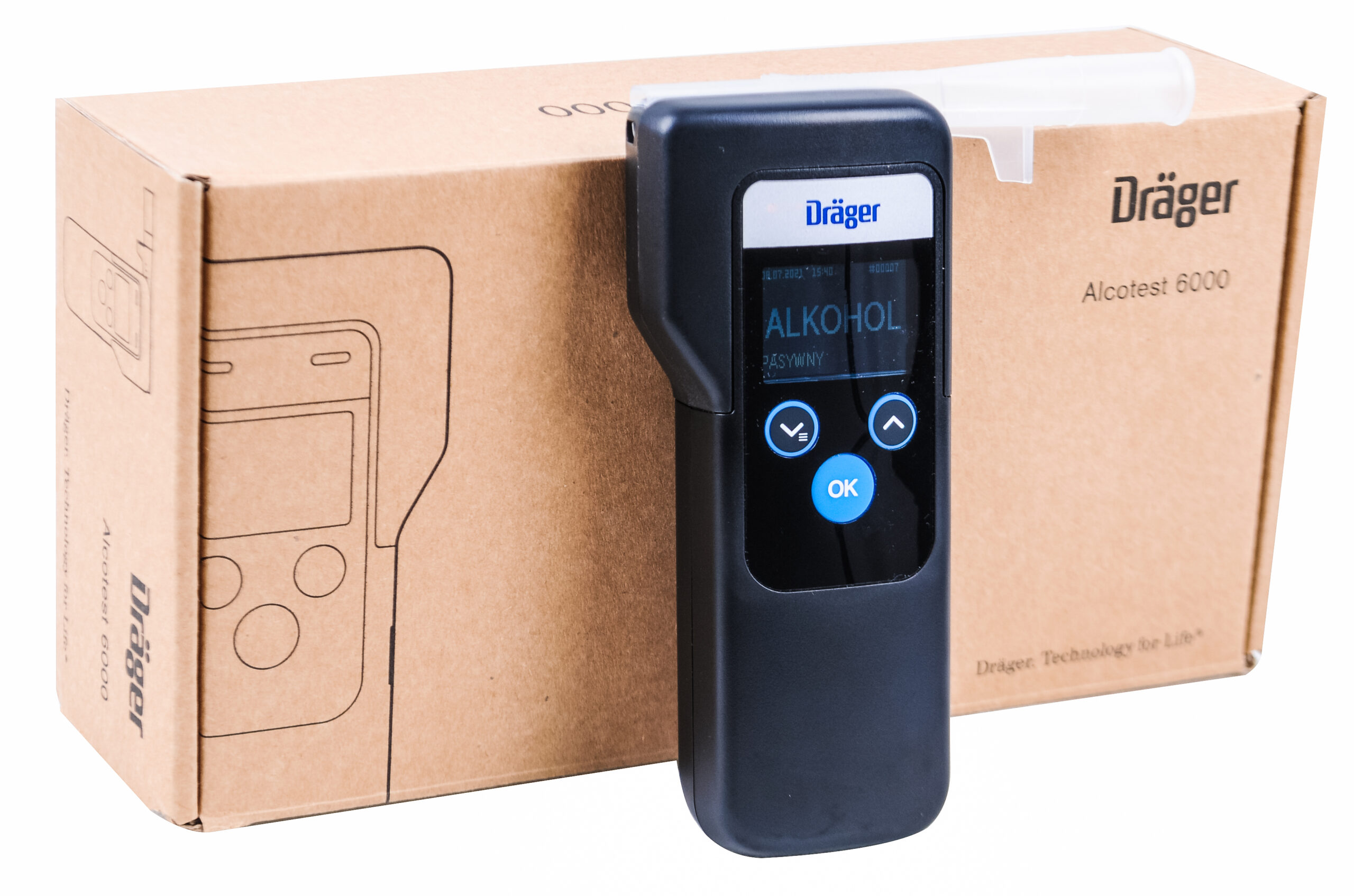 Alkomat Dräger Alcotest 6000 + Certyfikat Adiustacji plus serwis - obrazek 4
