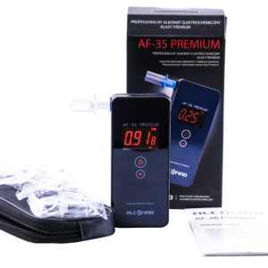 Alkomat marki AlcoFind AF-35 Premium z Dożywotnią Gwarancją oraz adiustacją w pakiecie