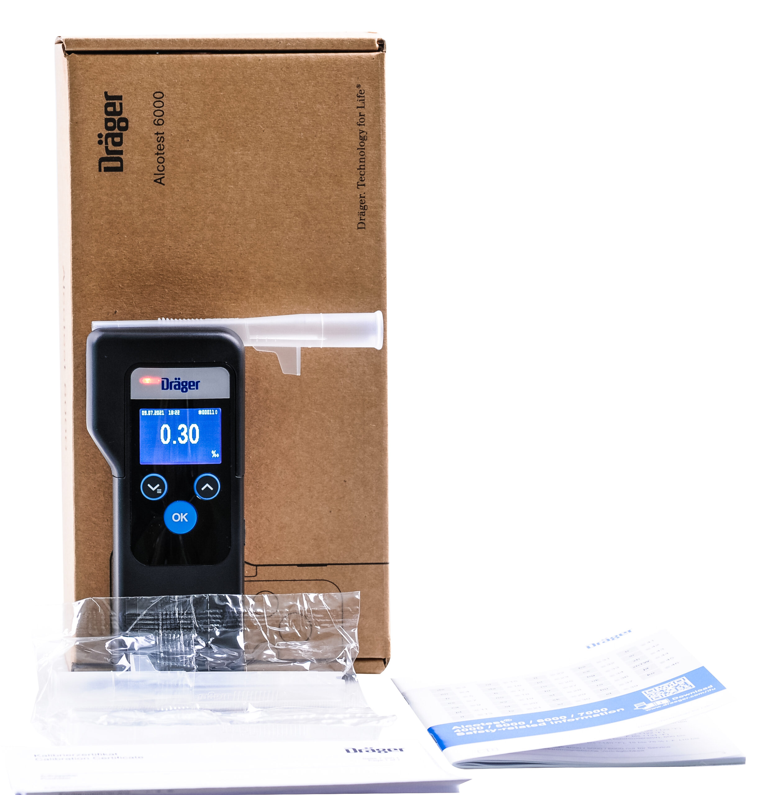 Alkomat Dräger Alcotest 6000 + Certyfikat Adiustacji plus serwis - obrazek 20