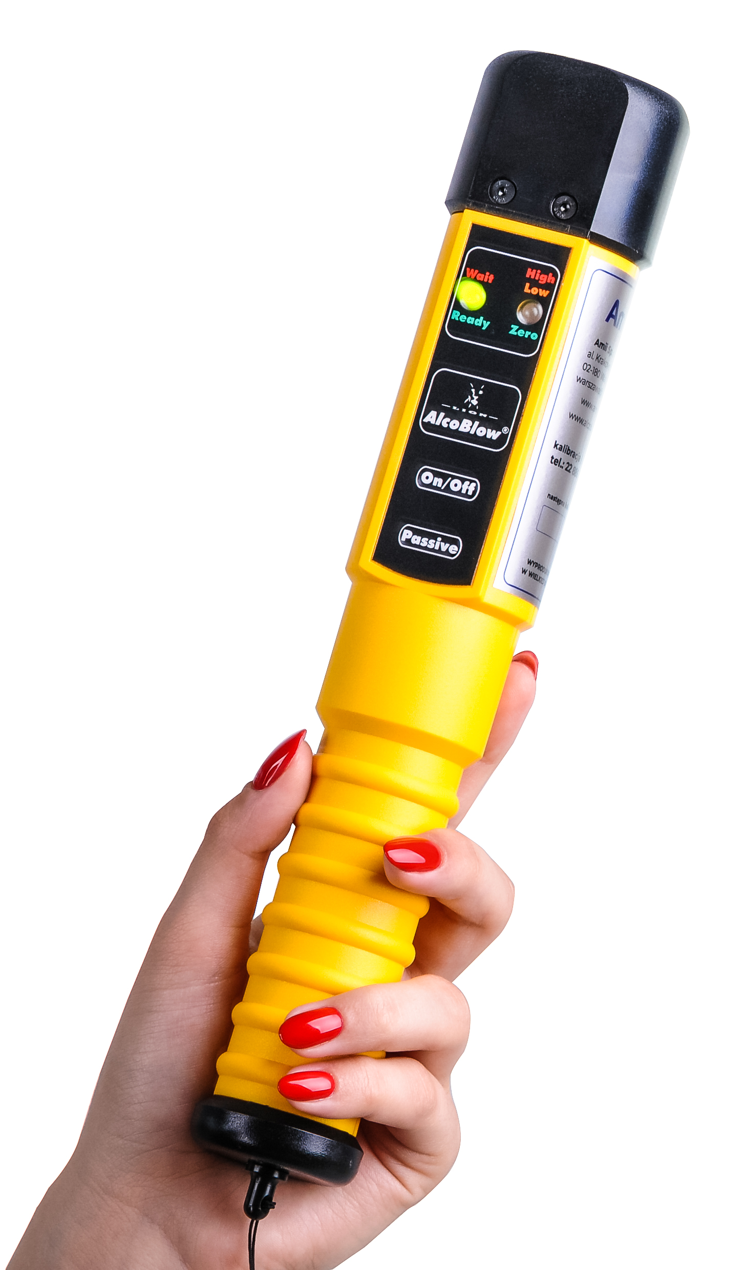 Alkomat bezustnikowy FITalco AlcoBlow ® z pokrowcem